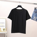 19 Popular Pure Color Short-Sleeved T-Shirts for Women Wholesale Women's T-Shirts Slim T-Shirts for Women Fashion Versatile Bottoming Shirts