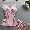 Cross-border Explosions Women's Two-piece Home Pajamas Ins European and American Sexy Women's Underwear Home Pajamas Two-piece Set