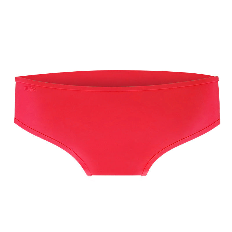 New Triangle Women's Silicone Swimming Trunks for Winter Menstrual Swimming, Moisture-Proof and Water-Proof Pants with Swimsuits, Silicone Swimsuits
