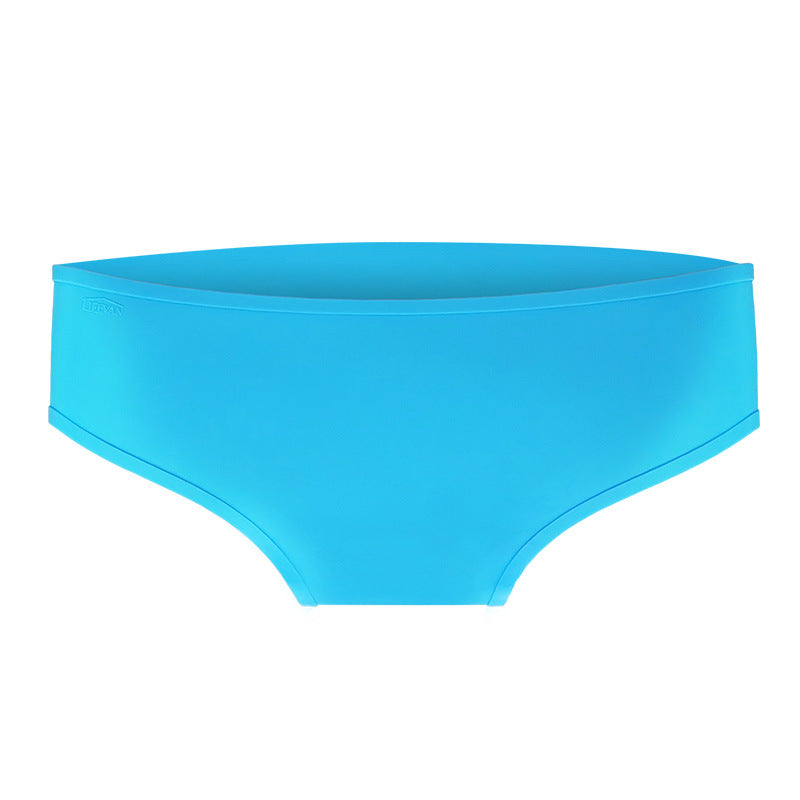 New Triangle Women's Silicone Swimming Trunks for Winter Menstrual Swimming, Moisture-Proof and Water-Proof Pants with Swimsuits, Silicone Swimsuits