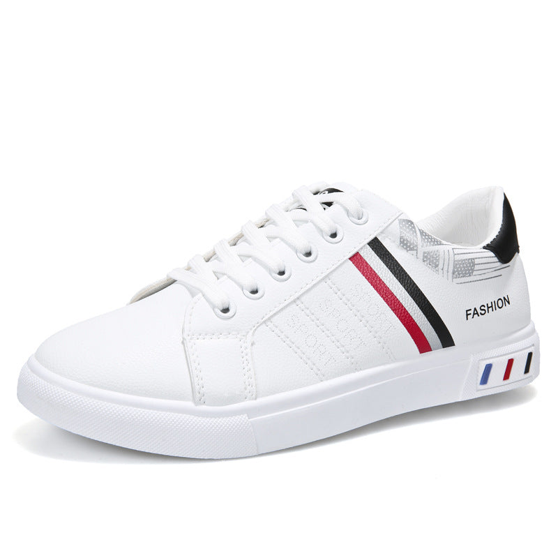 Spring New Shoes Men's Korean-style Fashionable White Shoes All-match Casual Sports Trendy Shoes Men's Sneakers for Students
