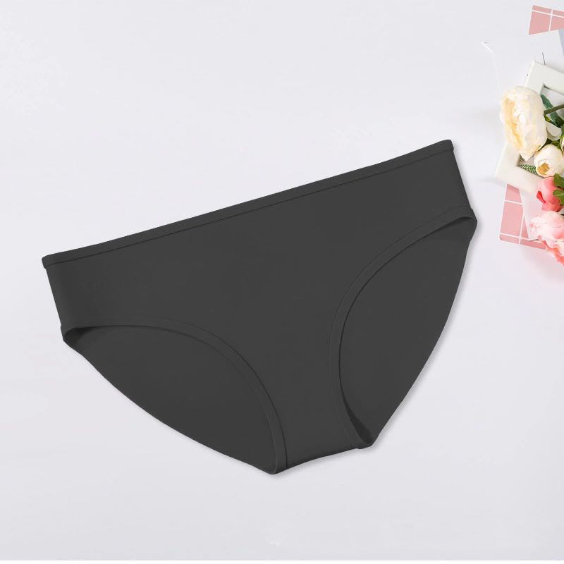 New Triangle Women's Silicone Swimming Trunks for Winter Menstrual Swimming, Moisture-Proof and Water-Proof Pants with Swimsuits, Silicone Swimsuits