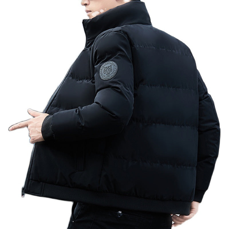 Men's 2024 Winter New Korean Loose Cotton-padded Jacket Cotton-padded Coat Thickened Winter Clothes Winter Coat Trendy Brand