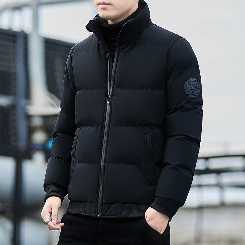 Men's 2024 Winter New Korean Loose Cotton-padded Jacket Cotton-padded Coat Thickened Winter Clothes Winter Coat Trendy Brand