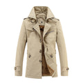 Velvet thickened windbreaker men's/ women's frock long winter men's coat sports casual coat manufacturers wholesale tide