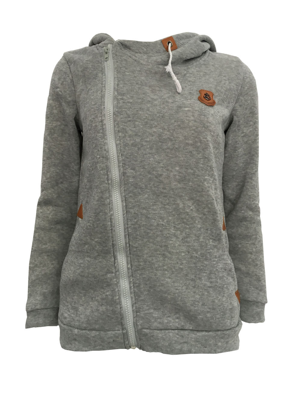 Wish AliExpress New European and American Sweatshirt Cardigan Side Zipper Hoodie Jacket Women's Clothing