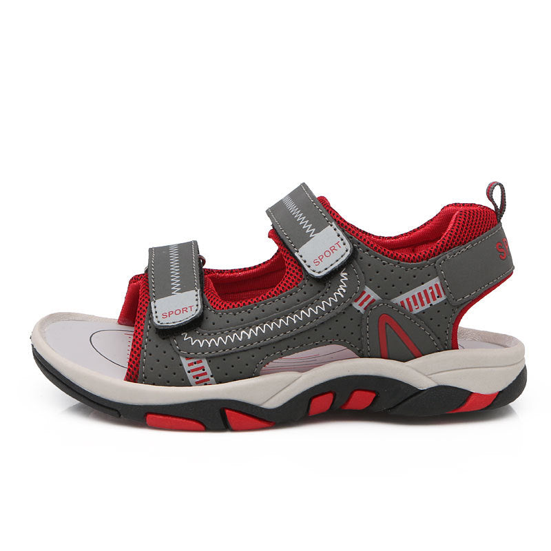Cross-border boys sandals 2022 summer new foreign trade children's shoes children's sandals wholesale primary and secondary school students beach shoes