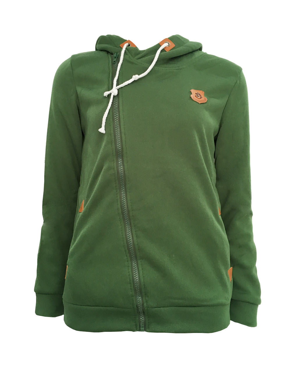Wish AliExpress New European and American Sweatshirt Cardigan Side Zipper Hoodie Jacket Women's Clothing