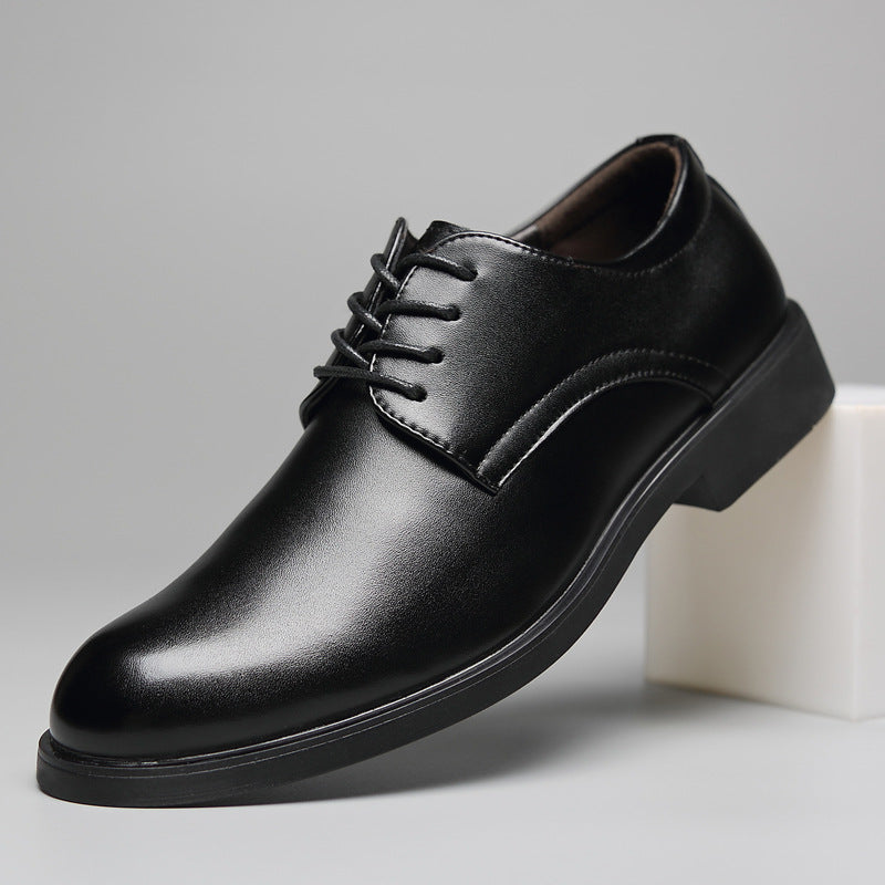2025 New Men's Business Casual Leather Shoes, British Style Formal Men's Shoes, Versatile Men's Work Shoes, Lightweight