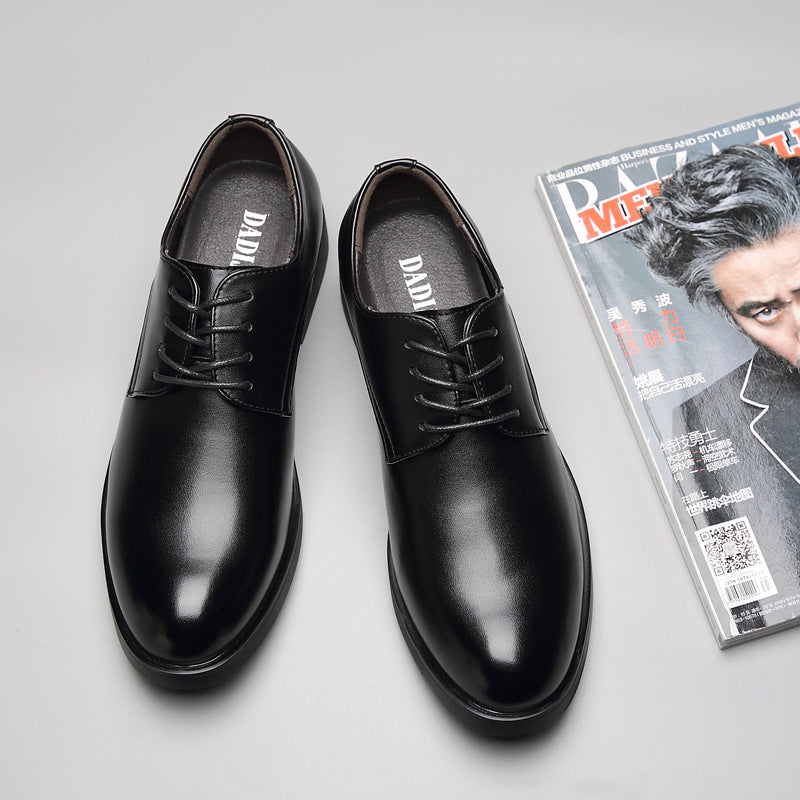 2025 New Men's Business Casual Leather Shoes, British Style Formal Men's Shoes, Versatile Men's Work Shoes, Lightweight