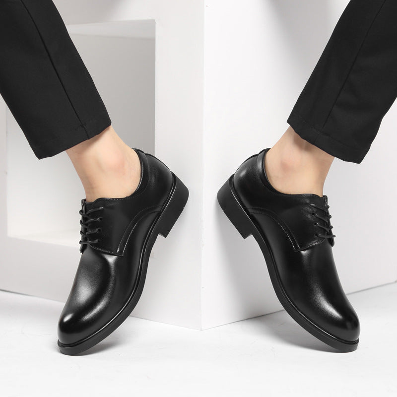 2025 New Men's Business Casual Leather Shoes, British Style Formal Men's Shoes, Versatile Men's Work Shoes, Lightweight