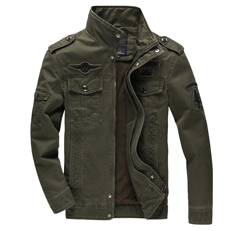 2025 Amazon Foreign Trade Men's / Women's Jacket Casual Special Forces Military Wear Large Size Flight Suit Outdoor Sports Workwear
