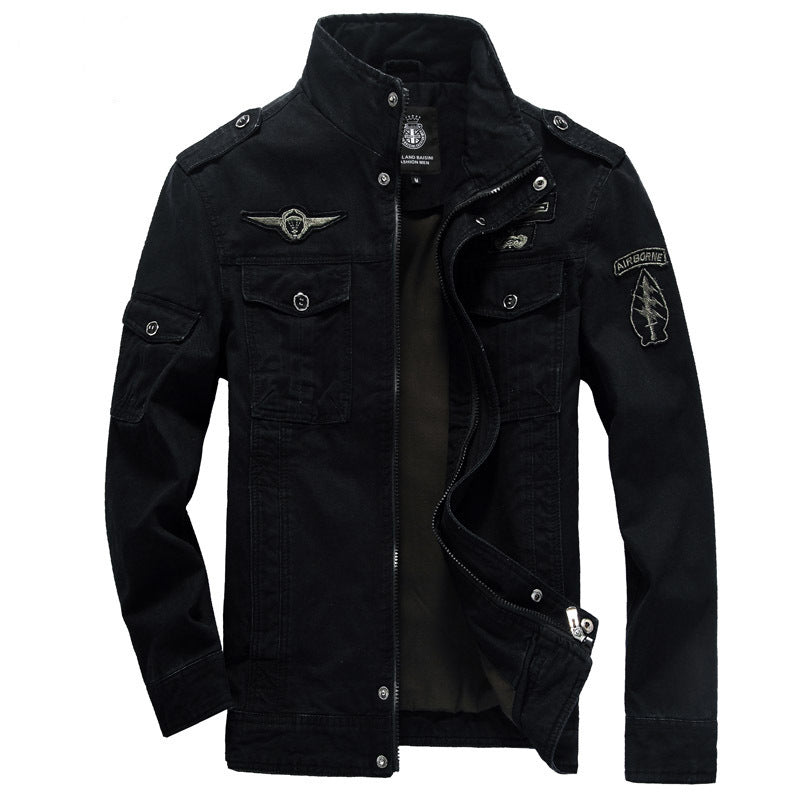 2025 Amazon Foreign Trade Men's / Women's Jacket Casual Special Forces Military Wear Large Size Flight Suit Outdoor Sports Workwear