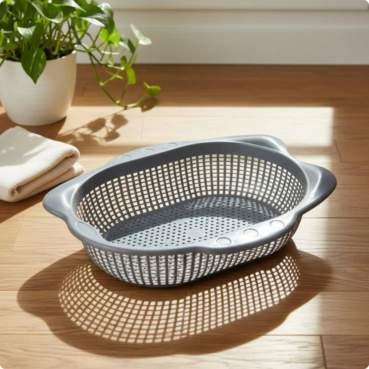 Pet Cat Bed Breathable Thickened Cat Basket with Mat Summer Cooling Indoor Pet Bedding Comfortable Soft Mat for Cats
