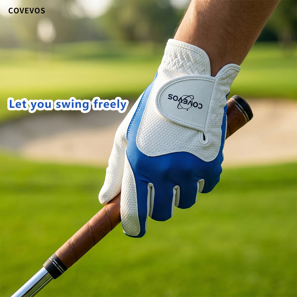 Golf Gloves, Non-Slip, Soft and Elastic, Available in Six Colors, Suitable for All Weather Conditions, Unisex