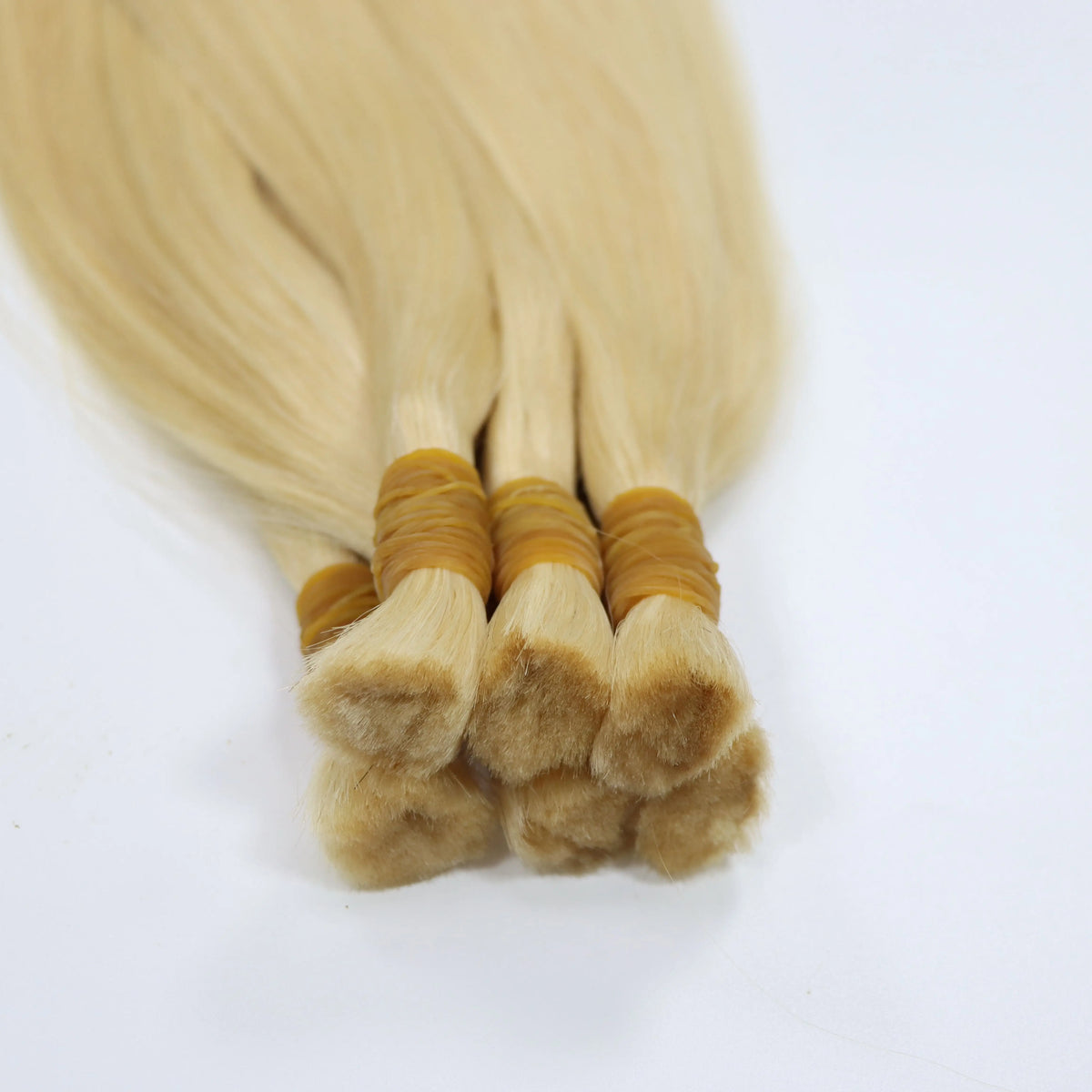 Wholesale Super Double Drawn Bulk Hair Extensions Wigs Black Women Straight Texture Vietnamese Remy Grade Human Hair 10-30"