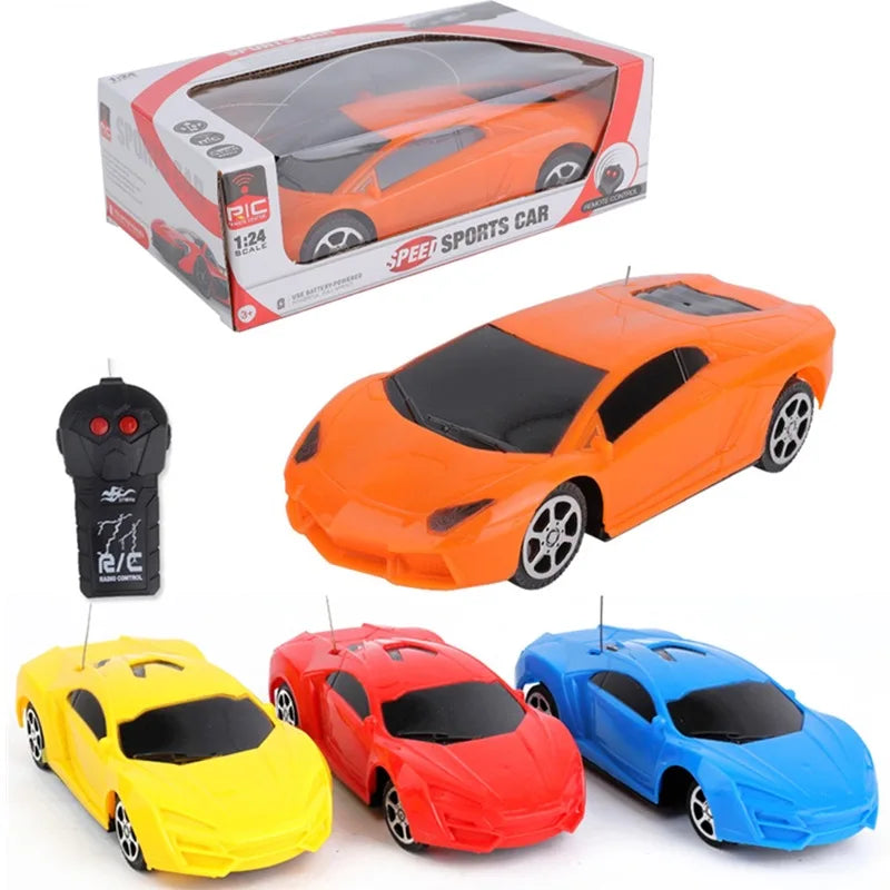 Wireless Remote Control Car 1:24 Two-way Sports Car Model Electric Car Gift Toy Cross-border Supply Wholesale