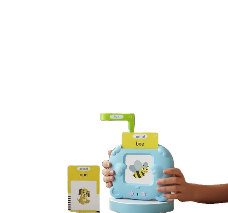 Custom Language English Spanish Boys' Plastic Learning Toys Talking Flashcards for Kids Aged 2-7