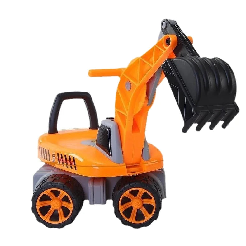 CHILDREN KIDS RODE ON EXCAVATOR CAR FOOT TO FLOOR RIDE ON SCOOTER  1188A