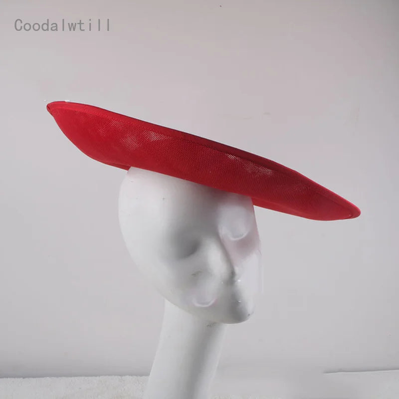 Fascinator Bases 40CM For Women Wedding Fascinator Hats DIY Hair Accessories Party Derby Headpiece