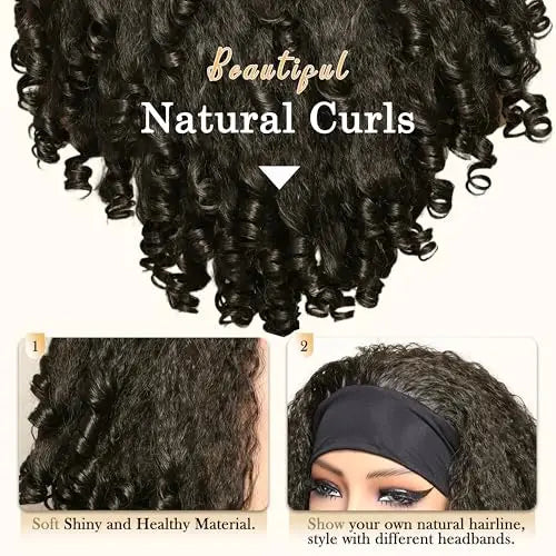 Wholesale Transparent Lace Afro Wave Synthetic Curl Wig for Women with Natural Hairline Glueless Heat Resistant