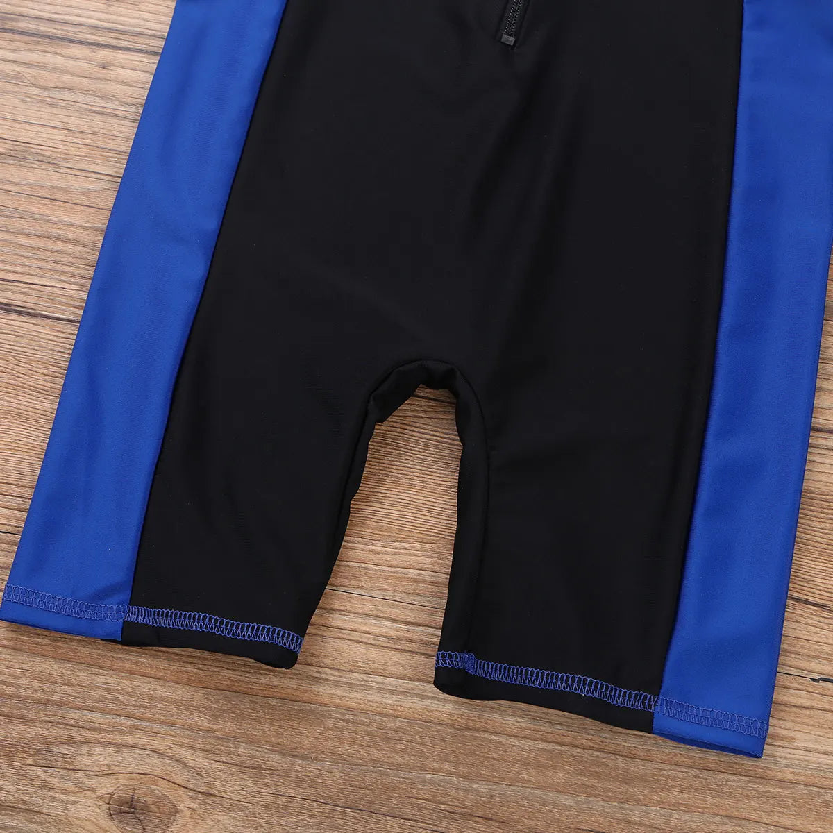 Kids Boys Girls One-piece Suits Rash Guards for Surfing Short Sleeves Zippered Shorty Wetsuits Swimsuit Swimwear Bathing Suits
