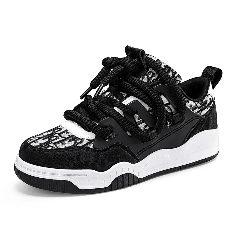 Greatshoes Mens Black Sneakers for Men, Custom Stylish Casual Sneakers Men,Sports Shoes for Men Skateboard Style Shoes