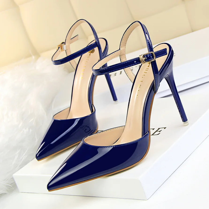 Tacchi a Spillo Sexy High Quality Pointed Toe Pumps Fashion Elegant Ladies High Heels Shoes for Women