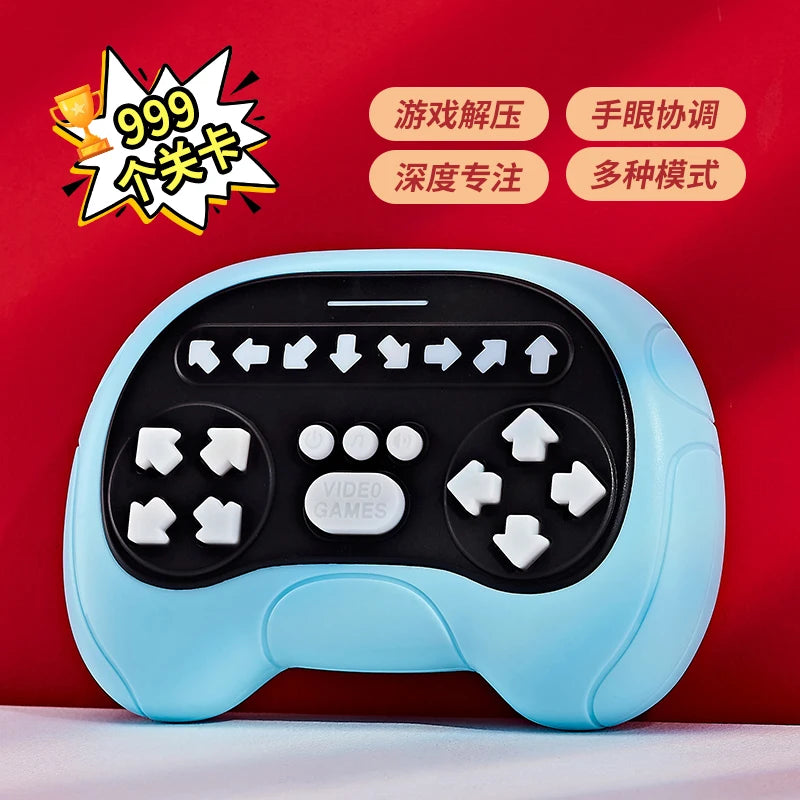 ZLang Dancing Handheld Memory Game Finger Sensory Training Education Toys Kids Toys Quick Push Games Queeze Controller Toy