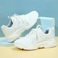 Custom Drop Shipping Unisex Men Women Casual Outdoor Walking Running Sport Sneakers Anti-Slip Four Seasons Chunky Female Shoes