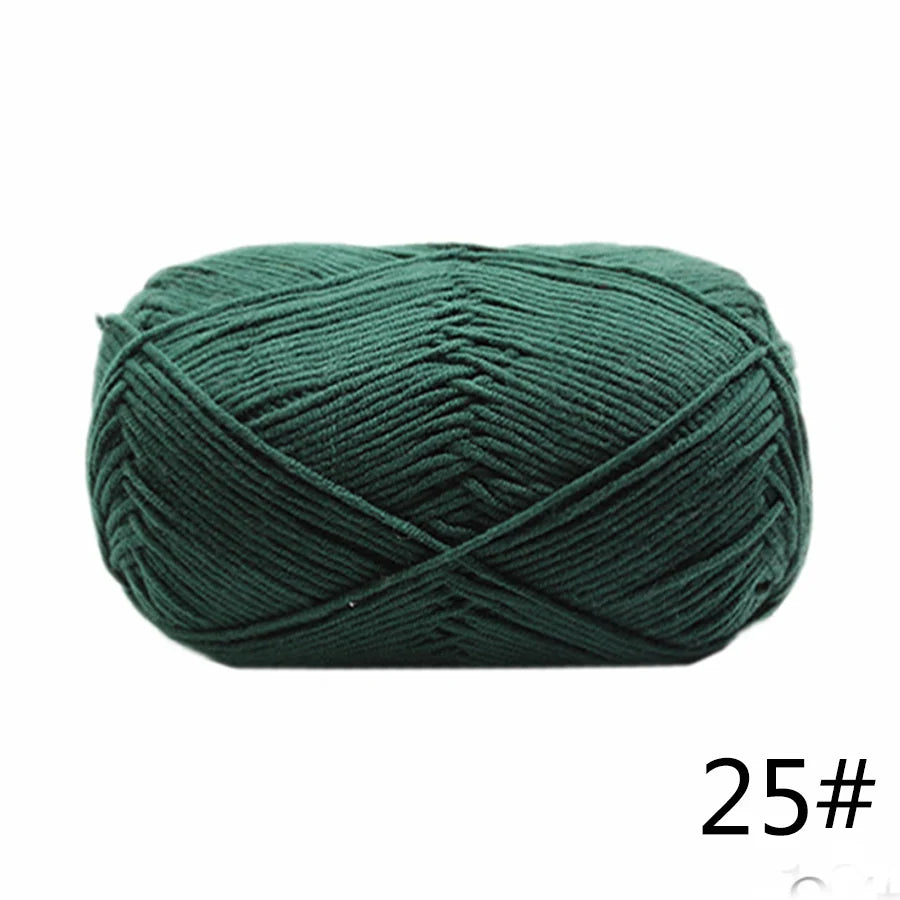 Factory Directly Supply 5ply Crochet Yarn Milk Cotton Acrylic Yarn for Baby Knitting Sweater Yarn