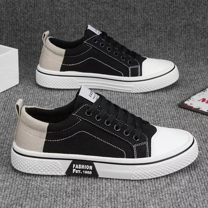 Hot Sale Breathable Sneaker for Men Casual Shoes Flat Canvas Shoes
