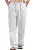 Liu Ming Hot Selling Wholesale 2025 Fashion Men Clothing Cotton Linen Casual Streetwear Pants Loose Trousers