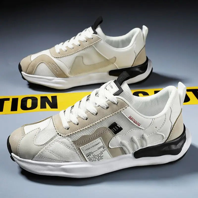 New Casual Shoes Mesh Breathable Sport Shoes Men Fashion Comfortable Casual Sports Platform Alice Sneakers Man