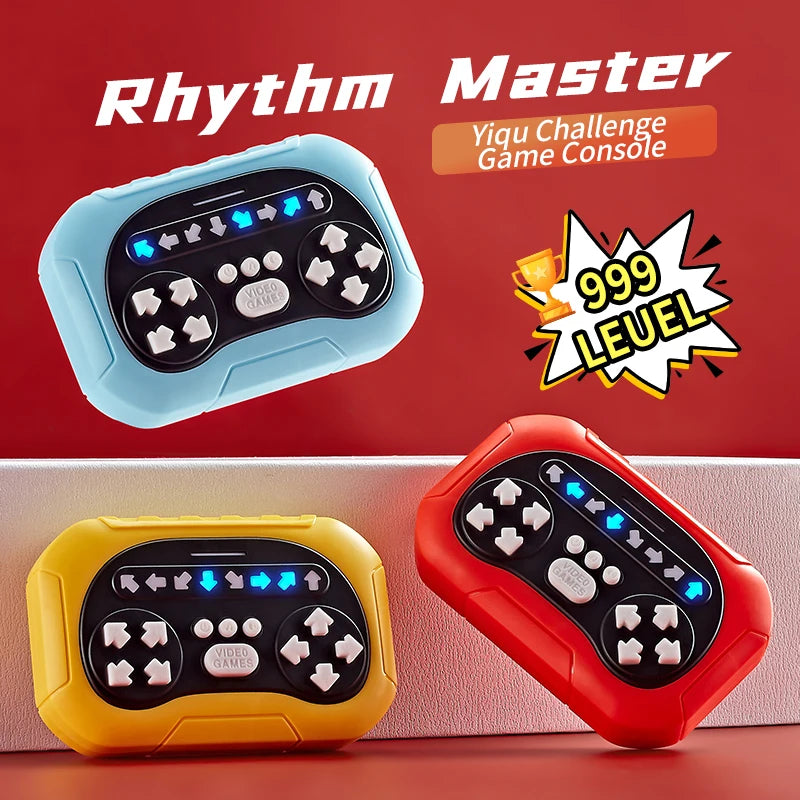ZLang Dancing Handheld Memory Game Finger Sensory Training Education Toys Kids Toys Quick Push Games Queeze Controller Toy