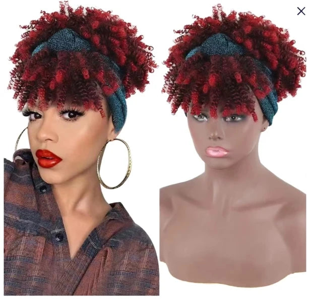 Factory Price Dreadlock Wigs for Black Women Short Natural Twist Curl Faux Crochet Hair Braids Ombre Color Dread Locs Wig