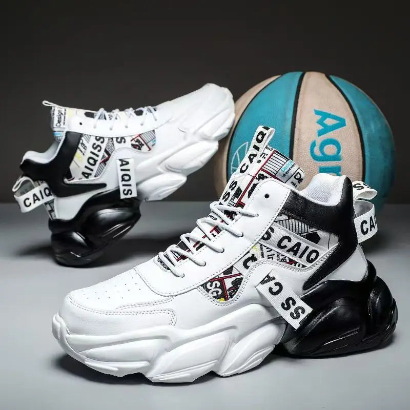 Mens Walking Shoes Chunky Sneakers Casual Dad Trainers Fashion Workout Gym Tennis Shoes for Men