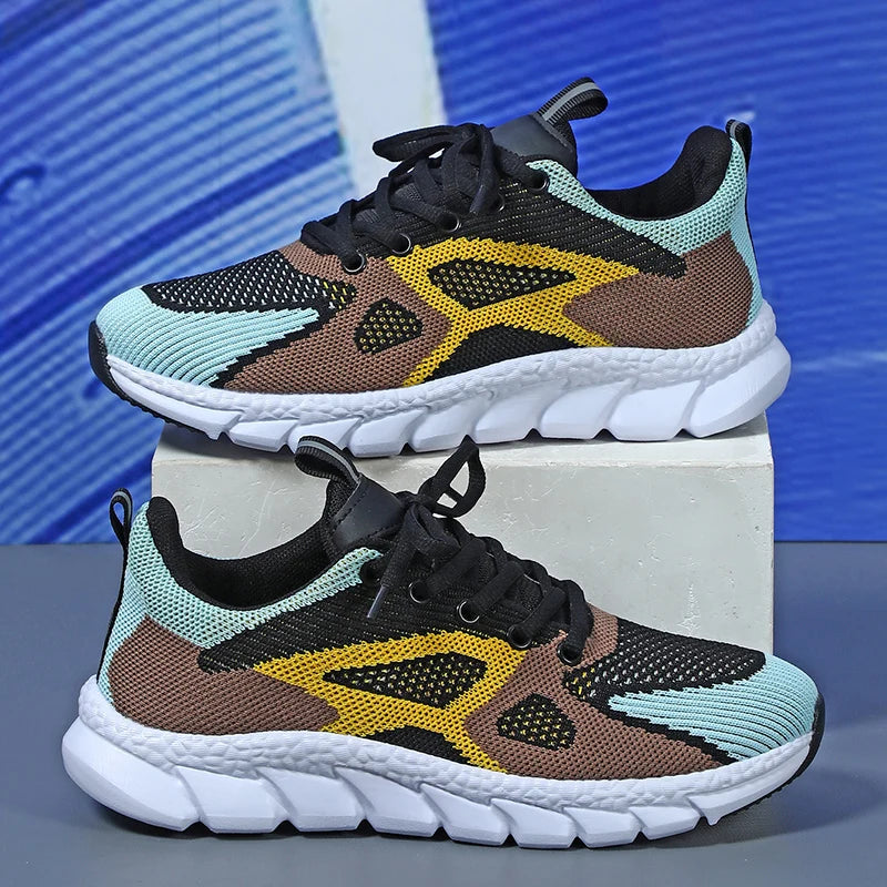 Custom Drop Shipping Unisex Men Women Casual Outdoor Walking Running Sport Sneakers Anti-Slip Four Seasons Chunky Female Shoes