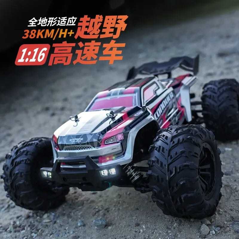2023 New Hot Sale 16101  2.4G 1/16 High Speed 38km/h RC Monster Truck Electronic Toys Remote Control Car  R/c Hobby Car