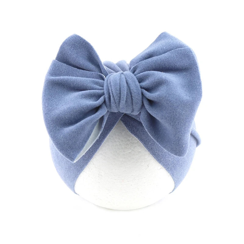 Baby Hat Girls Bows Turban Hats Infant Photography Props Cotton Kids Beanie Baby Cap Accessories Children Hats Newborns Bonnet