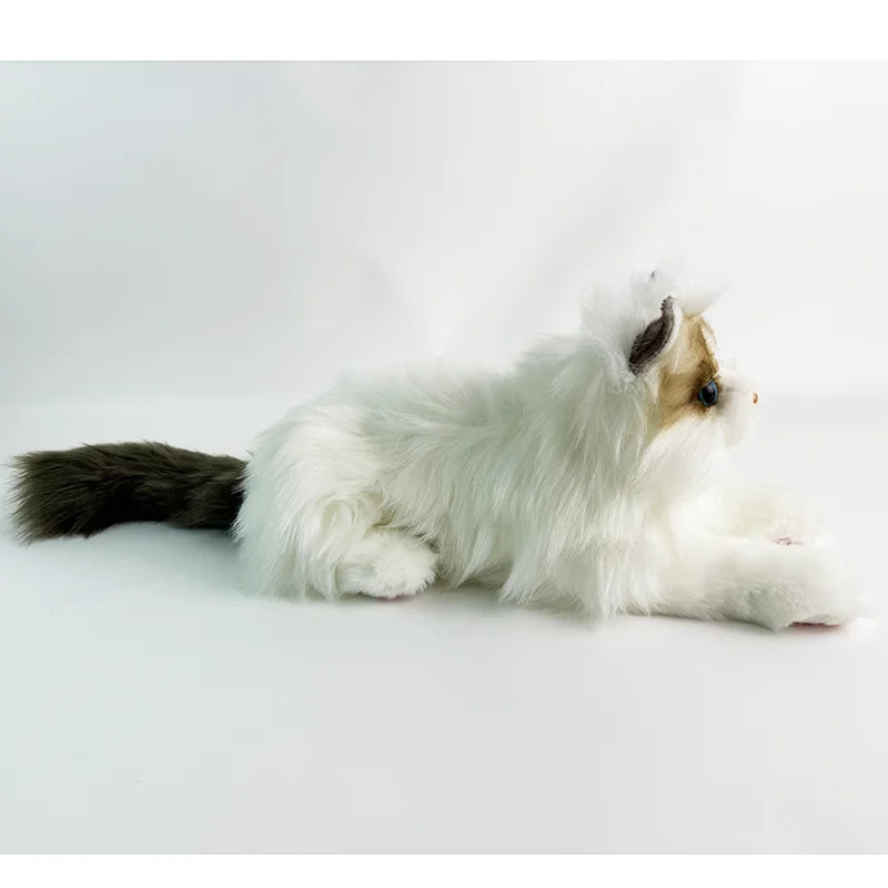 Wholesale Adorable Lifelike Ragdoll Cat Plush Stuffed Animal Toys for Kids and Cat Lovers As Gift