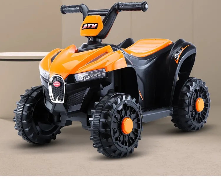 Baby Children's ATV Ride on Toy 2-4 Years Plastic Battery-powered Stroller Boys Girls Can Sit Remote Control 12V Battery