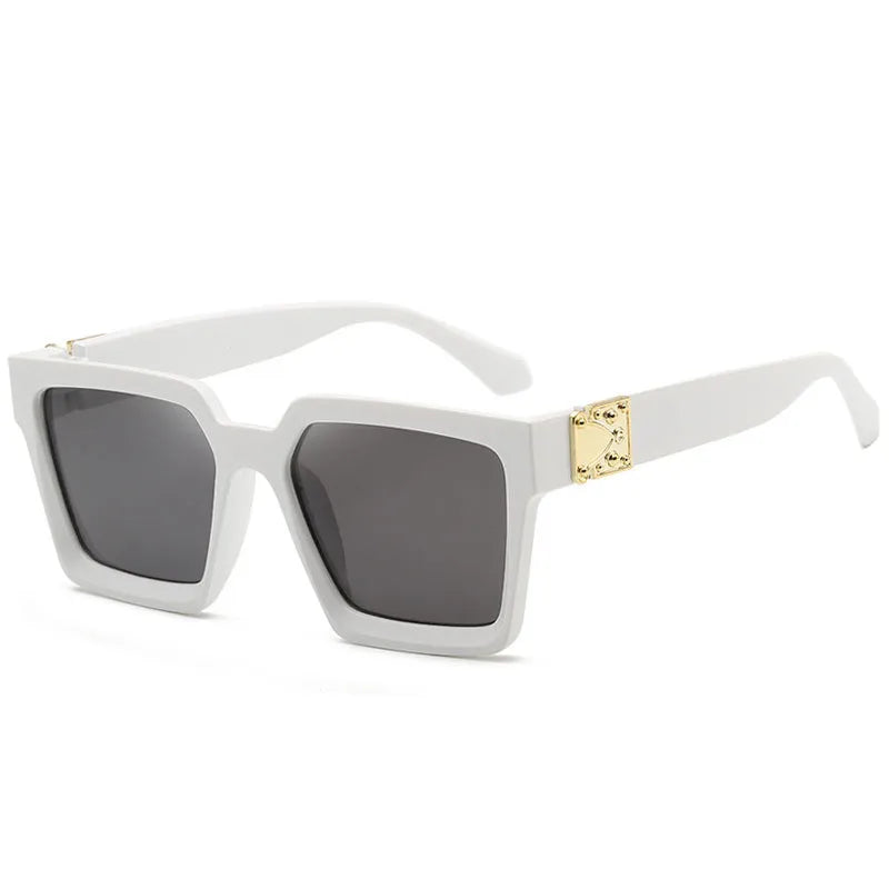 Sunglasses Square Women Sun Glasses Female Eyewear Eyeglasses Plastic Frame Clear Lens Shade Fashion Driving Sunglasses for men