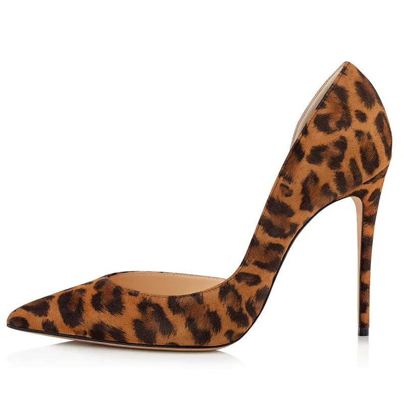 2025 New High Quality Women's Stiletto Heels Dress Shoes Fashionable Pumps Thin Heels Rubber Insole Slip-On Breathable for