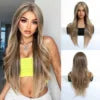 Customized Artificial Wigs, Beautiful Lace Edge Wigs, Fashionable Ladies' Wigs, Glue Free Wigs, Artificially Braided Hair,