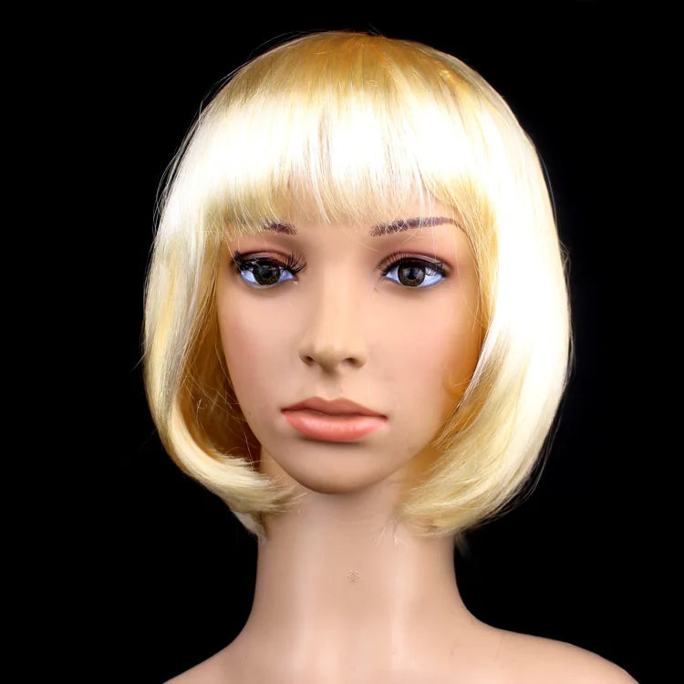 Luxury Design High Temperature Synthetic Wigs Straight Synthetic Hair Wigs for Women