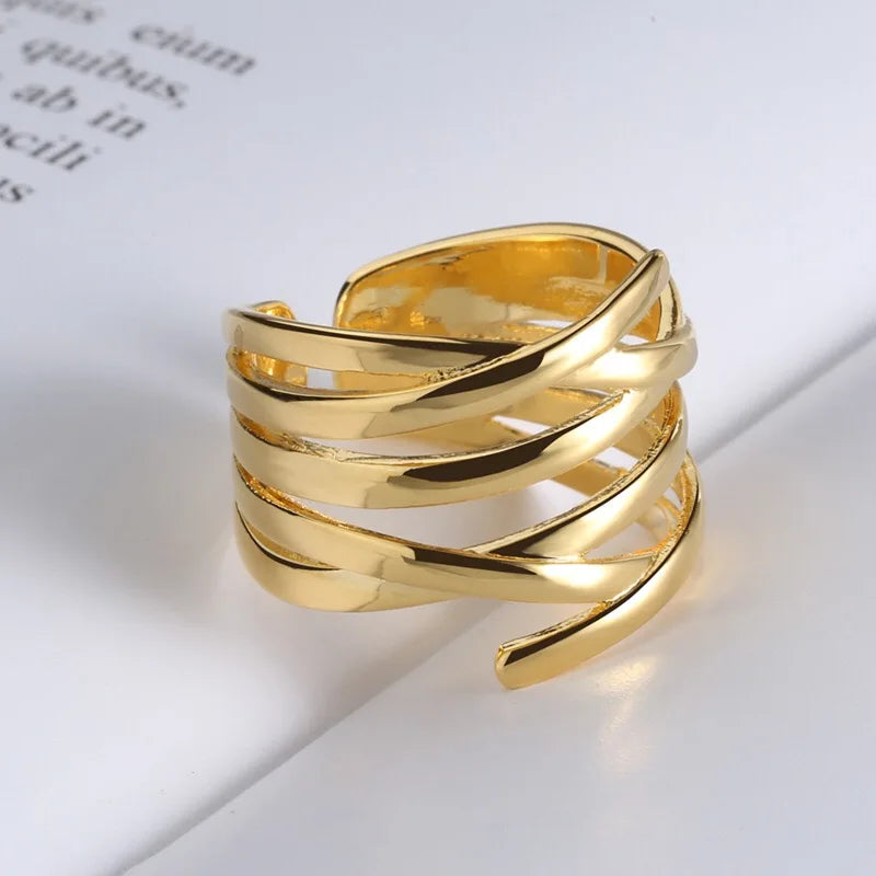 925 Sterling Silver Rings For Women Zircon Gold Ring Anillos Plata 925 Para Mujer Bagues Pour Femme Ringen Fine Jewelry