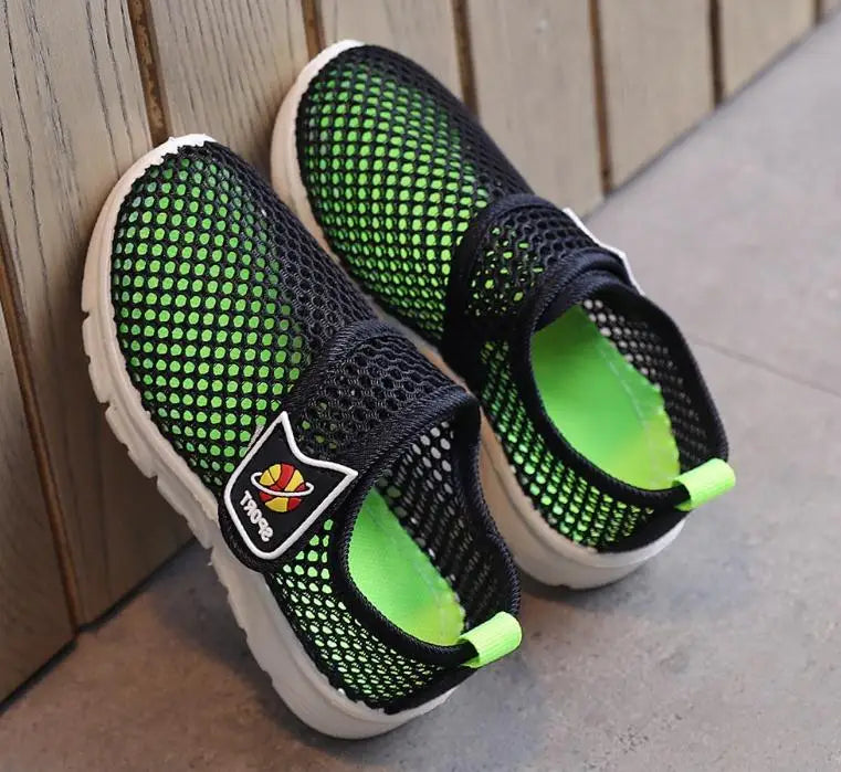 Kids Sport Shoes Lightweight Children Shoes for Girls Boys Breathable Mesh Infant Baby Sneakers  Size21-38