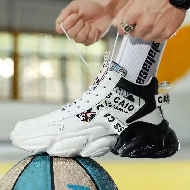 Mens Walking Shoes Chunky Sneakers Casual Dad Trainers Fashion Workout Gym Tennis Shoes for Men