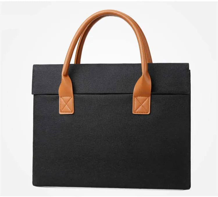 New Laptop Bag Handbag Simple 15.6 Inch Business Laptopbag Portable Briefcase Custom Printed logo Wholesale Laptop hp Laptop Bag